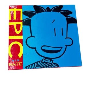Epic Big Nate Coffee Table Book - Blue Cover